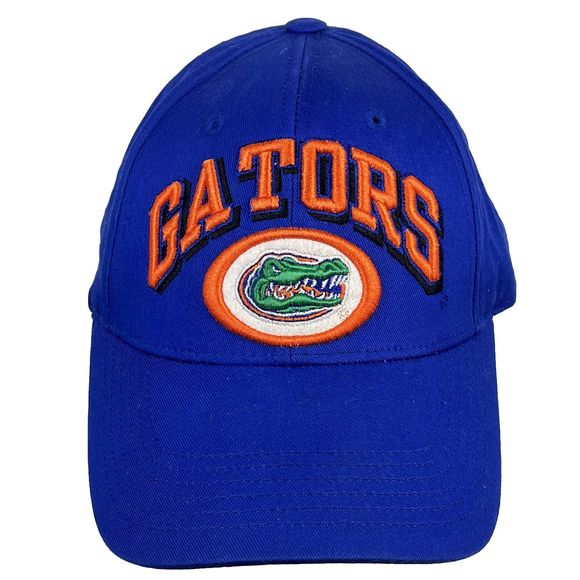 Florida Gators Hat Mens OSFM Blue Adjustable SnapBack Baseball Cap Embroidered - Picture 1 of 11